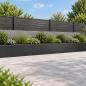 Preview: ARDEBO.de - Stützmauer 6 stk. 60 x 12 x 50 cm Stahl Schwarz