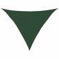 Preview: Sonnensegel 160 g/m² Dunkelgrün 3x3x4,2 m HDPE