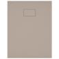 Preview: Duschwanne SMC Braun 90x70 cm