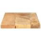 Preview: Tischplatte 60x20x2,5 cm Rechteckig Massivholz Mango