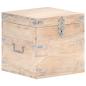 Preview: Truhe 40x40x40 cm Akazie Massivholz