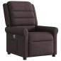Preview: Relaxsessel Dunkelbraun Stoff
