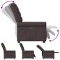 Preview: Relaxsessel Dunkelbraun Stoff