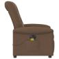 Preview: Massagesessel Elektrisch Braun Stoff