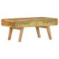 Preview: Couchtisch Massivholz Mango 90x50x40 cm