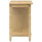 Preview: Schminktisch Corona 110x47x75 cm Massivholz Kiefer