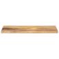 Preview: Tischplatte 70x20x2,5 cm Rechteckig Massivholz Mango