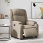 Preview: ARDEBO.de - Relaxsessel Elektrisch Cappuccino Kunstleder