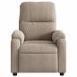 Preview: Relaxsessel Taupe Mikrofasergewebe