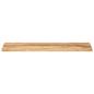 Preview: Tischplatte 100x20x2,5 cm Rechteckig Massivholz Mango
