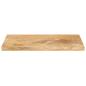 Preview: Tischplatte 40x30x2,5 cm Rechteckig Massivholz Mango