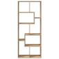 Preview: Raumteiler-B?cherregal Artisan-Eiche 67x25x161,5 cm