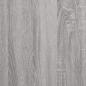 Preview: Plattenschrank Grau Sonoma 84,5x38x48 cm Holzwerkstoff