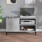 Preview: Plattenschrank Betongrau 84,5x38x48 cm Holzwerkstoff