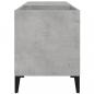 Preview: Plattenschrank Betongrau 84,5x38x48 cm Holzwerkstoff