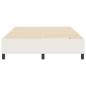 Preview: Plattformbettgestell Creme 140 x 200 cm Cordstoff