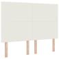 Preview: Kopfteil Creme 160 cm Cordstoff
