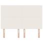 Preview: Kopfteil Creme 160 cm Cordstoff