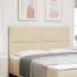 Preview: ARDEBO.de - Kopfteil Creme 180 cm Stoff