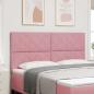 Preview: ARDEBO.de - Kopfteil Rosa 180 cm Samt