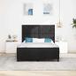 Preview: Boxspringbett mit Kopfteil Schwarz 160 x 200 cm Samt