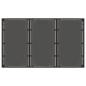 Preview: Outdoor-Essgruppe 7 stk. Schwarz Poly-Rattan