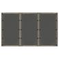 Preview: Outdoor-Essgruppe 7 stk. Grau Poly-Rattan