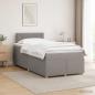 Preview: Boxspringbett mit Matratze Taupe 120 x 200 cm Stoff