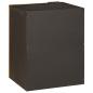 Preview: Badezimmerschrank mit Regal Schwarz und Gold 38 x 33 x 48 cm