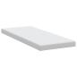 Preview: Matratzentopper aus Memory-Schaum 70 x 200 cm Thick Weich Weiß
