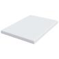 Preview: Matratzentopper aus Memory-Schaum 160 x 200 cm Thick Weich Weiß