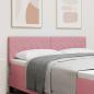 Preview: ARDEBO.de - Kopfteil Rosa 144 cm Samt