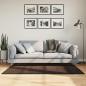 Preview: ARDEBO.de - Mittlerer Flor weicher und waschbarer Teppich HUARTE Braun