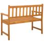 Preview: Gartenbank 2-Sitzanzahl 110 x 55 x 90 cm Massivholz Akazie