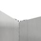 Preview: Raseneinfassung 100 x 100 x 20 cm Stahl Silber
