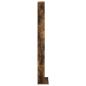 Preview: CD Regal Raucheiche 33 x 23,5 x 175 cm Holzwerkstoff