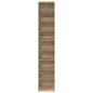 Preview: CD Regal Artisan-Eiche 33 x 23,5 x 175 cm Holzwerkstoff