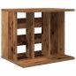 Preview: Vinyl Plattenaufbewahrung Altholz 42 x 33 x 36 cm Holzwerkstoff
