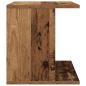 Preview: Vinyl Plattenaufbewahrung Altholz 42 x 33 x 36 cm Holzwerkstoff