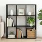 Preview: ARDEBO.de - B?cherregal 102 x 29 x 103,5 cm Holzwerkstoff