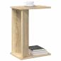Preview: Beistelltisch Sonoma-Eiche 35 x 25 x 50 cm Holzwerkstoff