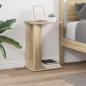 Preview: Beistelltisch Sonoma-Eiche 35 x 25 x 50 cm Holzwerkstoff