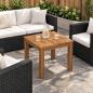 Preview: ARDEBO.de - Couchtisch Natur 40 x 40,5 x 36 cm Massivholz Akazie
