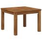 Preview: Couchtisch Natur 49 x 48,5 x 36 cm Massivholz Akazie