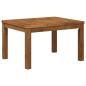 Preview: Couchtisch Natur 49 x 60,5 x 36 cm Massivholz Akazie
