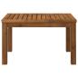 Preview: Couchtisch Natur 49 x 60,5 x 36 cm Massivholz Akazie