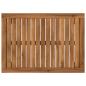 Preview: Couchtisch Natur 49 x 68,5 x 36 cm Massivholz Akazie
