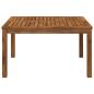 Preview: Couchtisch Natur 80 x 80,5 x 45 cm Massivholz Akazie