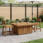 Preview: Gartenkaffee Tisch aus massivem Akazienholz höhenverstellbar