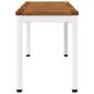 Preview: Gartenbank 108,5 x 35 x 45 cm Massivholz Akazie Rechtwinklig